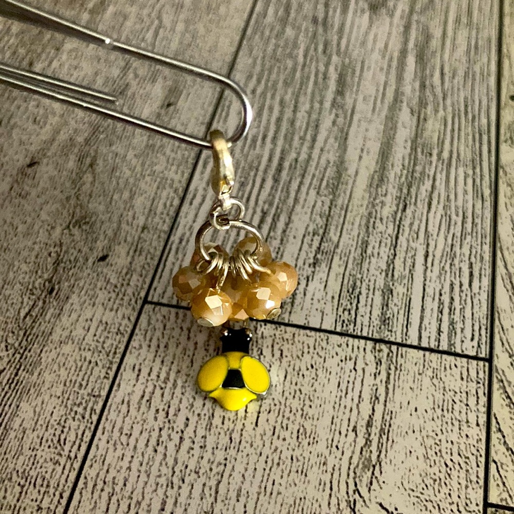 Paperclip bookmark or purse dangle.
